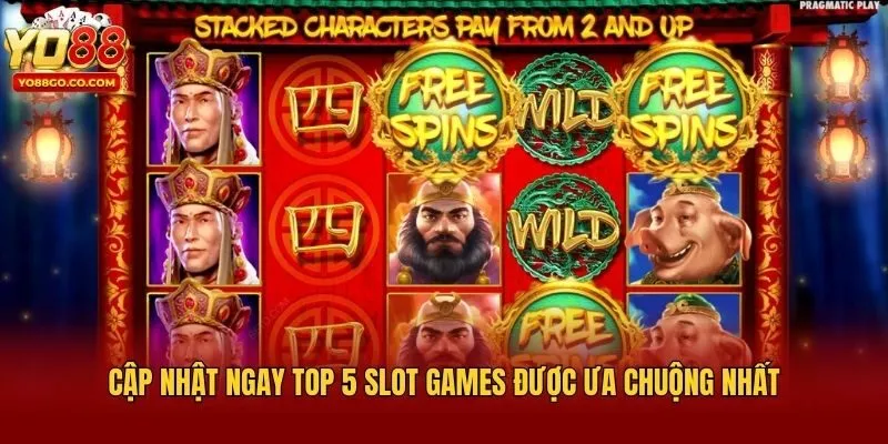 Cập nhật ngay top 5 slot games được ưa chuộng nhất