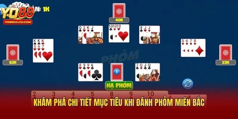 Khám phá chi tiết mục tiêu khi đánh Phỏm Miền Bắc