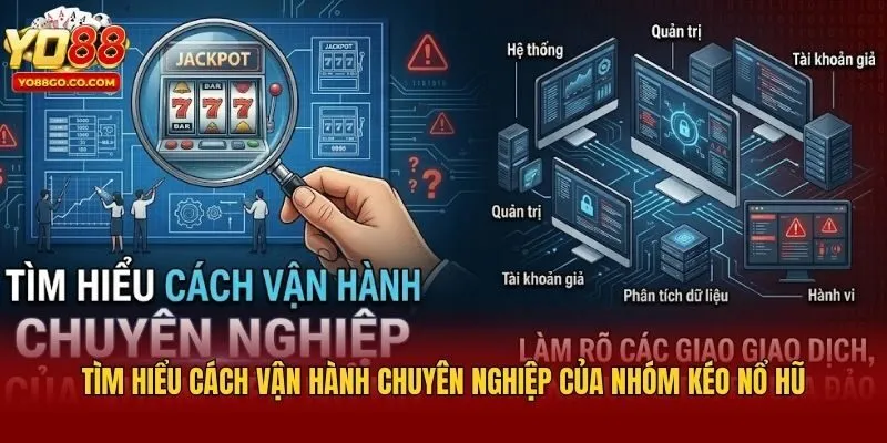 Tìm hiểu cách vận hành chuyên nghiệp của nhóm kéo nổ hũ