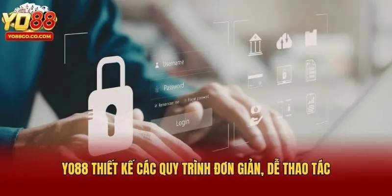 Yo88 thiết kế các quy trình đơn giản, dễ thao tác